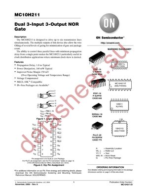 MC10H211FNR2 datasheet  